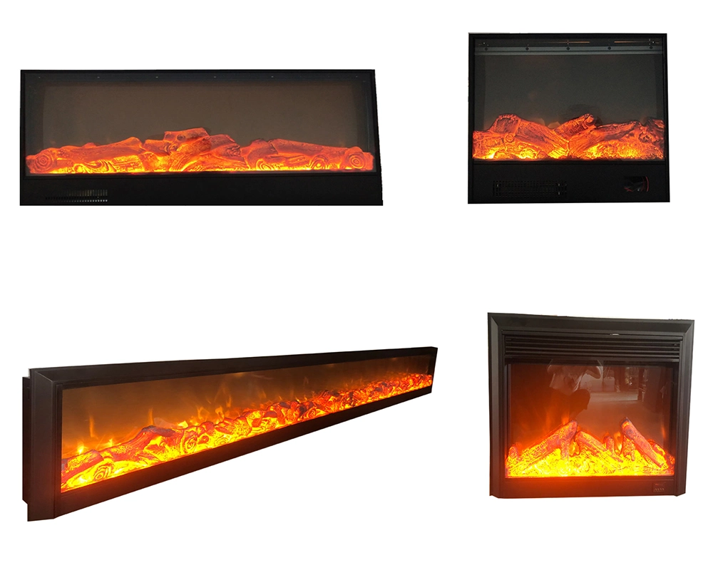 Cheap Good Quality 1500W Rapid Heating Electric Fireplace by China Supplier for Heating or Decoration (EMP-005)
