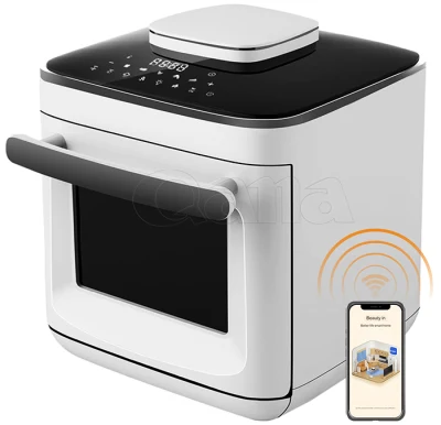 Qana All-in-One-Toaster + Heißluftfritteuse + Dampf + Reiskocher + Mikrowelle + Dörrgerät + Joghurtmaschine + Desinfektionsschrank, Dampf-Luftfritteuse